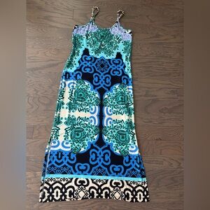Prelude Maxi Dress Women’s Long size small casual summer blue